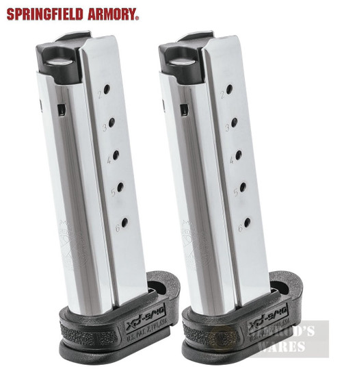 Springfield XD-E .45 ACP 7-Round MAGAZINE 2-PACK Extension Sleeve XDE50071
