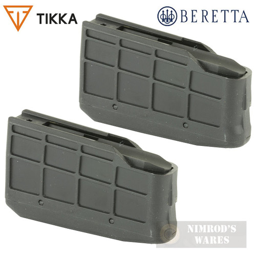 Tikka T3 T3x 22-250 Rem .243 Win .308 7mm-08 3-Round MAGAZINE 2-PACK S5850372