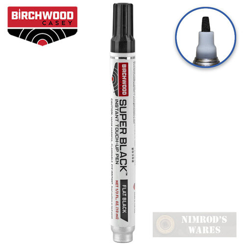 Birchwood Touch-Up PEN Flat BLACK for Scratches Nicks 15112
