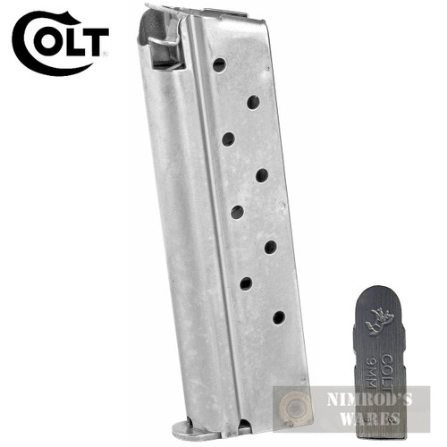 Colt 1911 Gov't Commander 9mm 9-Round MAGAZINE SS SP945381