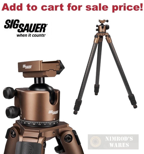 Sig ZULU-DMR Shooting TRIPOD Carbon Fiber Legs ARCA-SWISS FDE SOZT1002 - Add to cart for sale price!