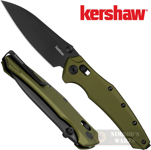 Kershaw BAREKNUCKLE Knife 3.5" Folding KVT Bearings Duralock 6777
