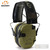 Walker's RAZOR Slim Ear Muffs PATRIOT 2X Flag Patches GWP-RSEMPAT-ODG