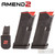 Amend2 GLOCK 43 G43 9mm 6 Round MAGAZINE Clip 2-PACK AM9A2GLOCK43BLK