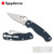 Spyderco Para Military 2 KNIFE Folding 3.45" G-10 COBALT BLUE Handle C81GPCBL2