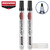 Birchwood Touch-Up PEN 2-PACK Flat BLACK for Scratches Nicks 15112