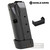Shield Arms GLOCK 43 G43 9mm 9 (NINE) Round MAGAZINE + STEEL Mag Catch AMBI SA-Z9-PM-9-PC SA-G43-EMR-BLK
