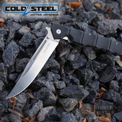Cold Steel LUZON LARGE Knife 6" Folding BLACK Handle EDC 20NQX