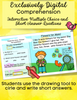 Exclusively Digital-Google Slides Spring Literacy Activities|Distance Learning