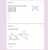 Angles of Triangles and Congruent Triangles Review (Google Forms)