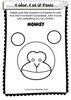 The Easiest pattern for the youngest learners. Introduction page shows each of the patterns involved. Color Your Own pattern option 1. 