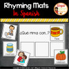 Rimas/Rhyming Mats In Spanish