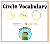 Circle Vocabulary
