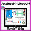 December Homework Remote Readiness Google Slides