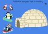 Post-Noun Elaboration: Penguins - Level 2 - Interactive Deck - Boom Cards™