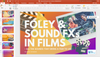 Foley & Sound Effects In Films-FULL LESSON-Distance Learning | Google Slides™