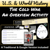 U.S. History | The Cold War | An Overview Student Activity