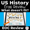 US History EOC Review Activity Eras Review What Doesn't Fit?  