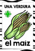 SPANISH VEGETABLES FLASHCARDS POSTERS