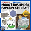 Mount Rushmore Paper Plate Craft