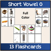 Short Vowel O Bundle Make-A-Word, Puzzles, Worksheets & Flashcards