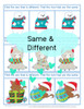 Same & Different - Winter Animals - Matching & Find the Difference