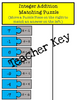 Integer Addition and Subtraction Matching Puzzle