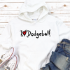 "I Love Dodgeball" Hooded Sweatshirt