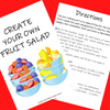 CREATE FRUIT SALAD PBL Math Enrichment Decimals & Money Project Based Learning