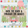 Over the River and Through the Woods - Christmas - December Bulletin Board Kit