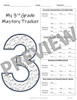 3rd Grade Math Data Tracker (STAAR)