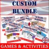 Create your own Custom Bundle | High School Grammar Games | Digital Escape Room