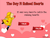 Valentines Day Literacy Activities | The Day It Rained Hearts Quiz Boom Cards