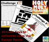 Geography ESCAPE ROOM: Volcanoes - 10 Challenges, Resources, Student Workbook and Answer Key
