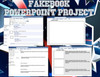 Fakebook Bundle-PowerPoint Project, Blank Templates, & Presidential Fakebooks