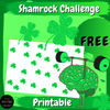 FREE St. Patrick's Day Math Activity Shamrock Math Challenge Math Brain Teaser