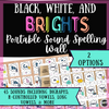 Black, White, and Brights Portable Sound Spelling Wall