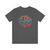 "Tiny Human Trainer" Crew Neck T-shirt