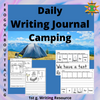 Daily Writing Journal-Camping