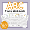 Alphabet Tracing Worksheets / ABC Writing/Tracing Worksheets