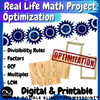 GCF & LCM Factors & Multiples Divisibility Rules Real World Math Mini Project