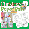 Christmas Paper Balls Project