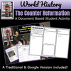 World History | Protestant & Counter-Reformation | Document Based Activity