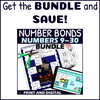 Number Bonds to 30 Activity - Cut and Paste Puzzle - 26-30 - Printable & Digital