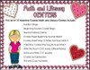 Valentine Cookies Math and ELA Centers
