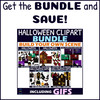 Build a Haunted House Halloween Clipart