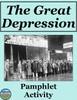 The Great Depression Pamphlet Activity