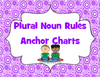 Plural Noun Rules Anchor Chart Set