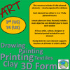 Art Lessons - 3rd Grade (Y4 UK), Artists, Skills, Hints and Resources