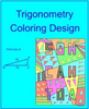 TRIGONOMETRY:  FIND TRIG RATIOS - COLORING ACTIVITY (EASY/HARDER)